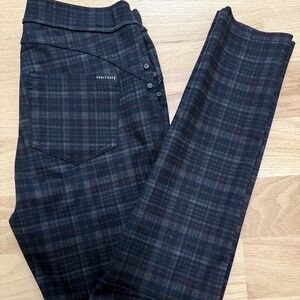 Sanctuary Runway Plaid Leggings - Size Small - Gently Used